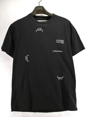 A-COLD-WALL National Gallery Room 1 Graphic T-Shirt Black Samuel Ross Italy XL